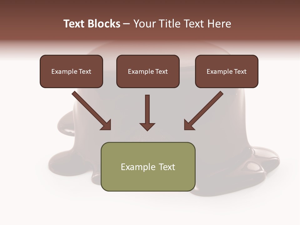 Creamy Decoration Cake PowerPoint Template