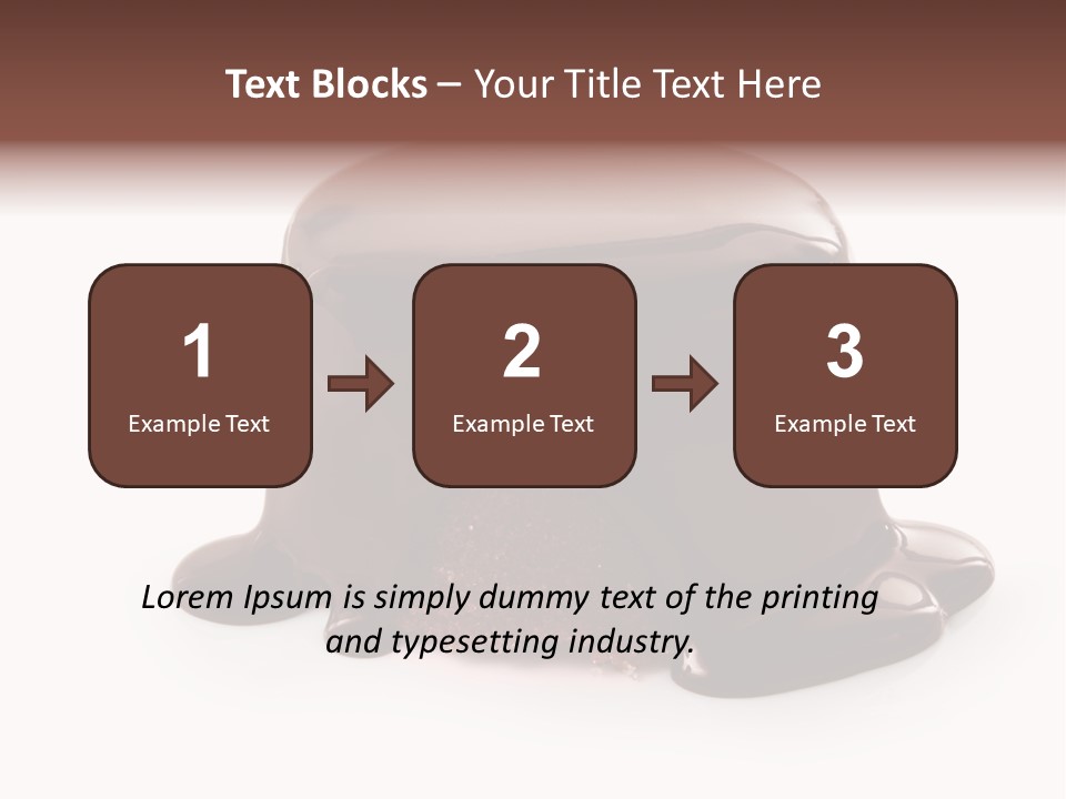 Creamy Decoration Cake PowerPoint Template