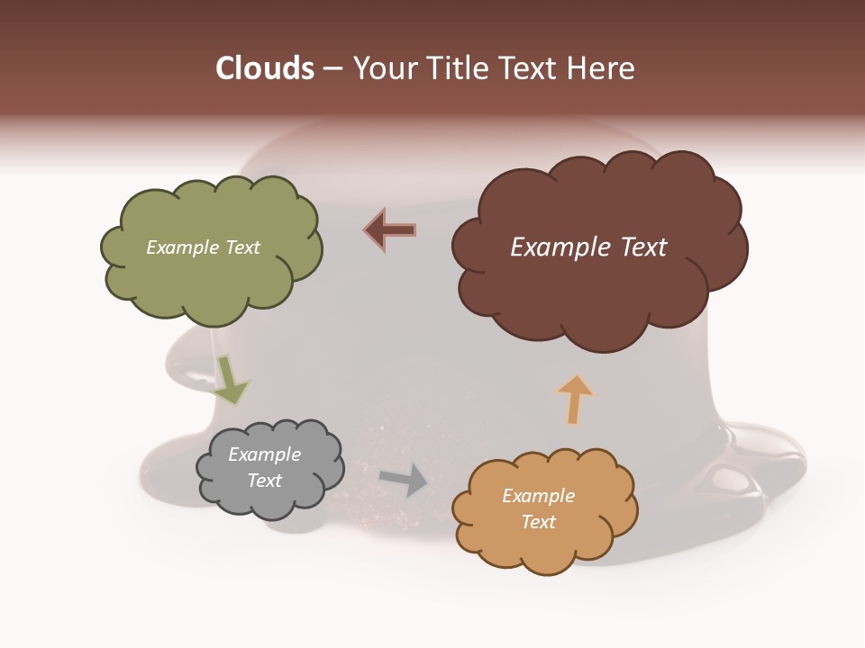 Creamy Decoration Cake PowerPoint Template