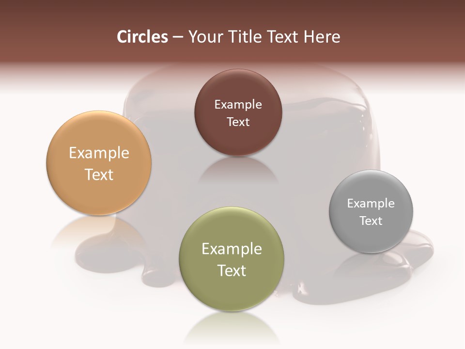 Creamy Decoration Cake PowerPoint Template