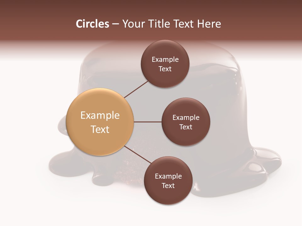 Creamy Decoration Cake PowerPoint Template