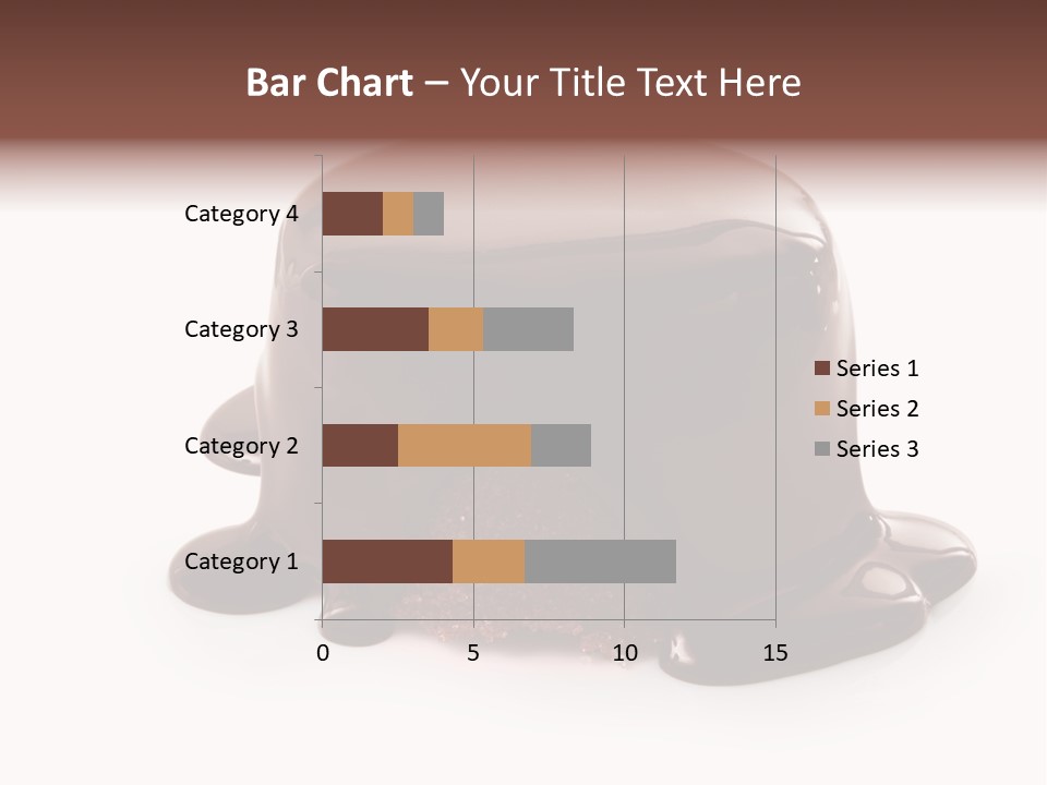 Creamy Decoration Cake PowerPoint Template