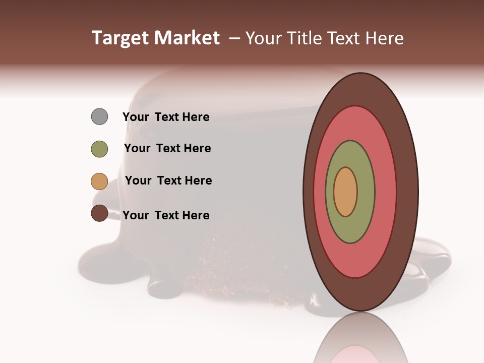 Creamy Decoration Cake PowerPoint Template