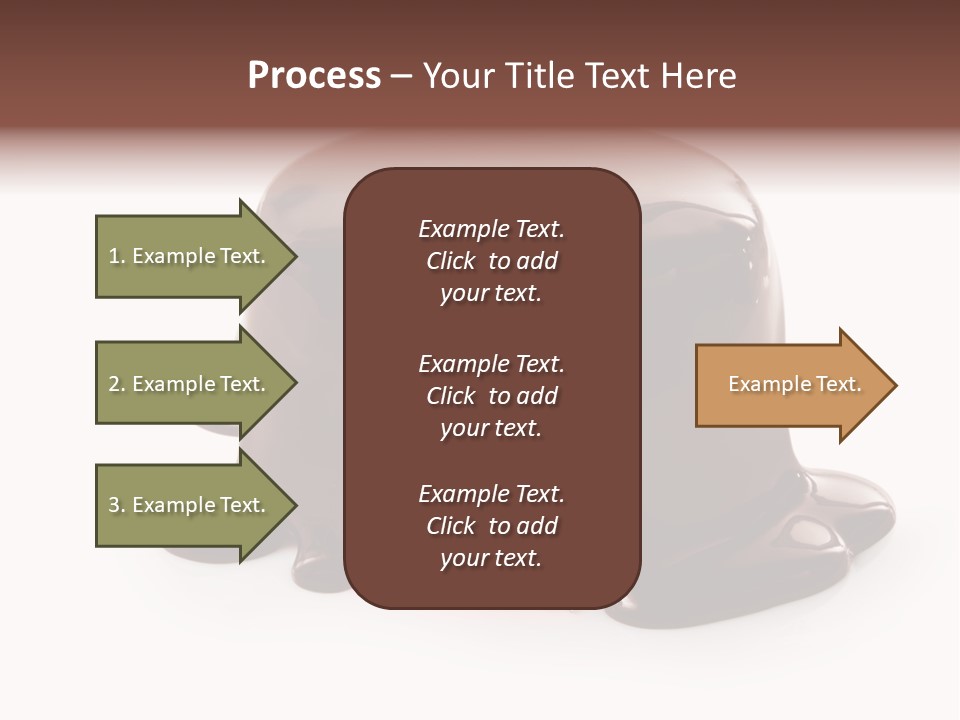 Creamy Decoration Cake PowerPoint Template