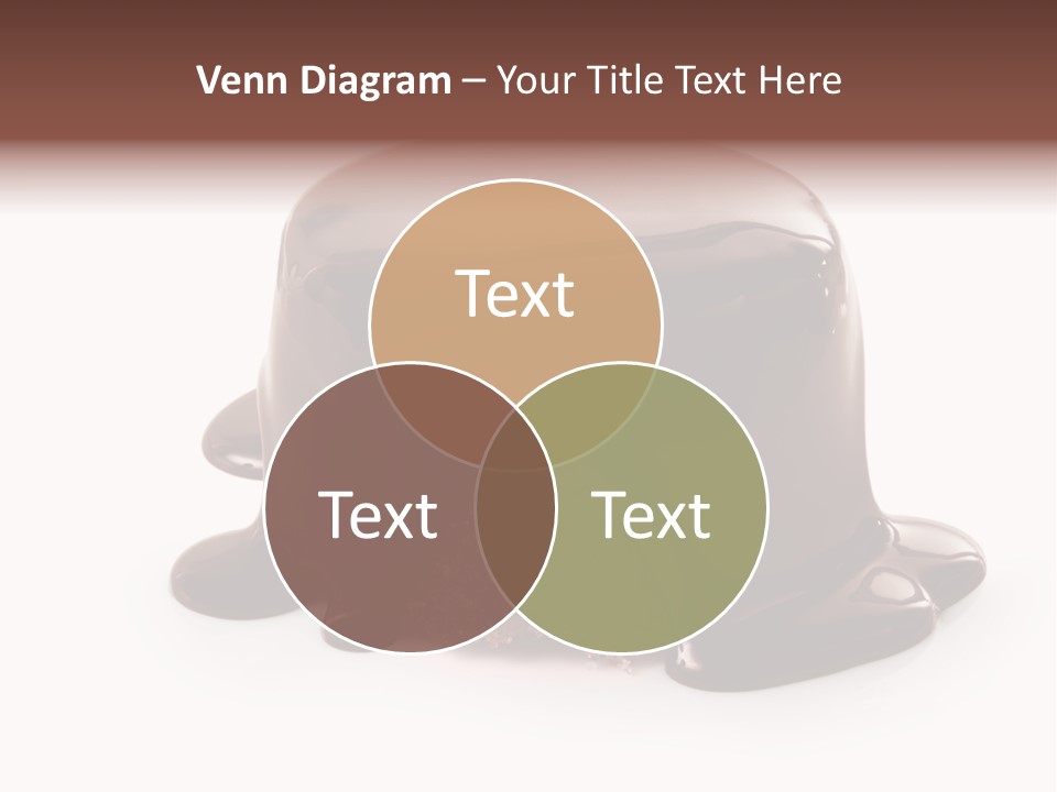 Creamy Decoration Cake PowerPoint Template