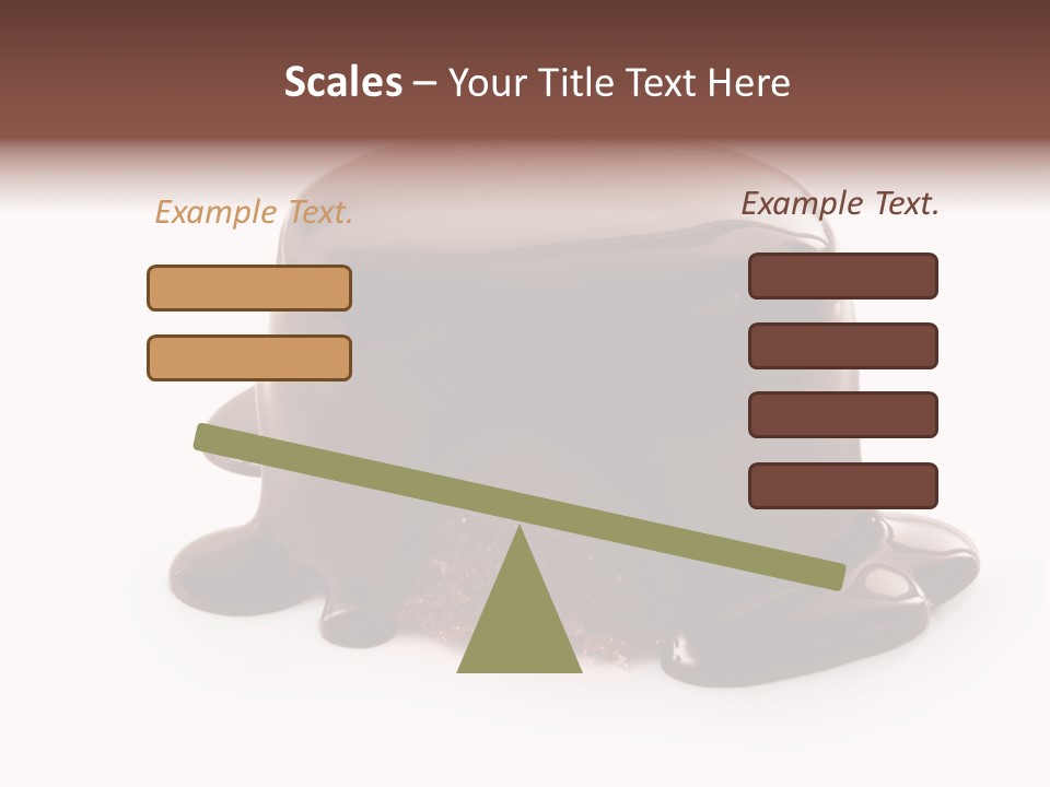 Creamy Decoration Cake PowerPoint Template