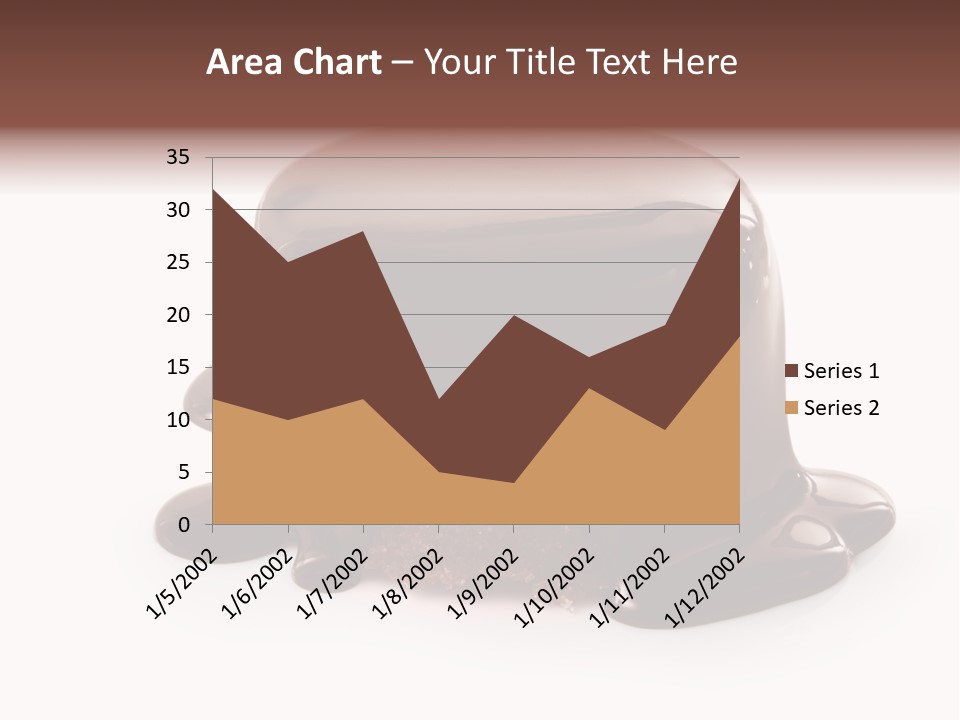 Creamy Decoration Cake PowerPoint Template