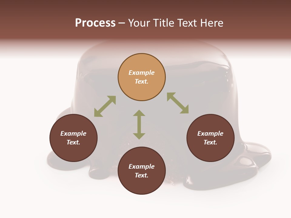 Creamy Decoration Cake PowerPoint Template