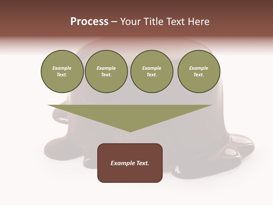 Creamy Decoration Cake PowerPoint Template