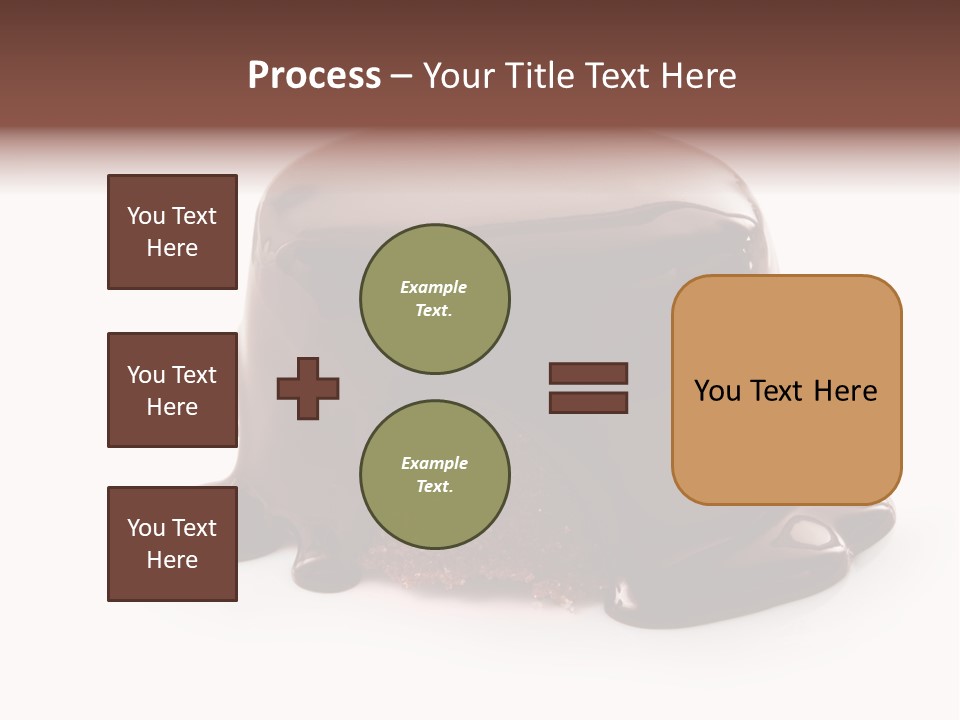 Creamy Decoration Cake PowerPoint Template