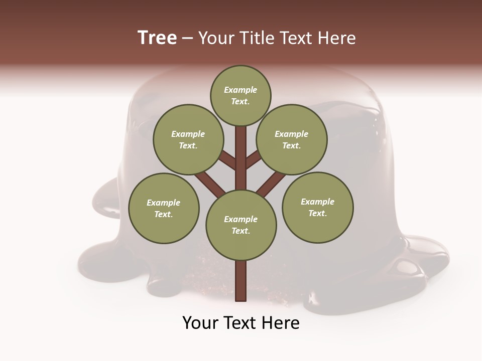 Creamy Decoration Cake PowerPoint Template