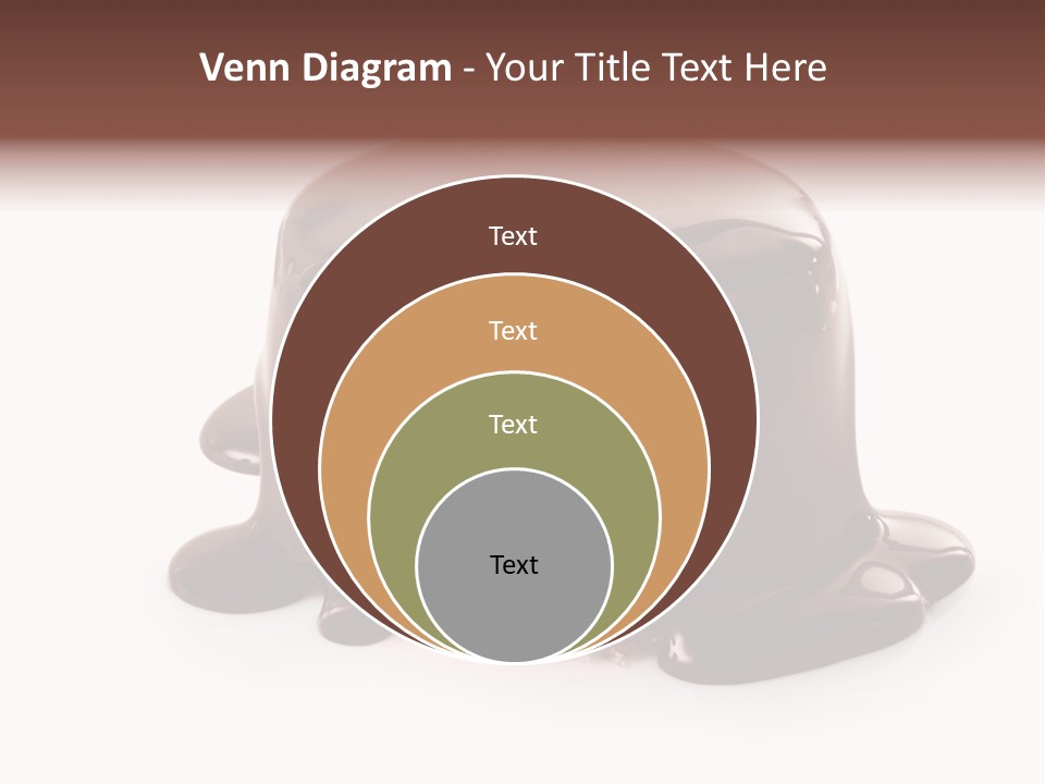 Creamy Decoration Cake PowerPoint Template