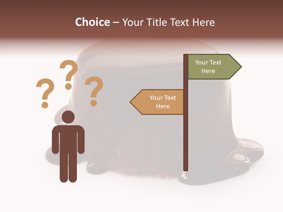 Creamy Decoration Cake PowerPoint Template