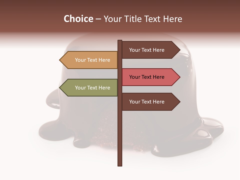 Creamy Decoration Cake PowerPoint Template