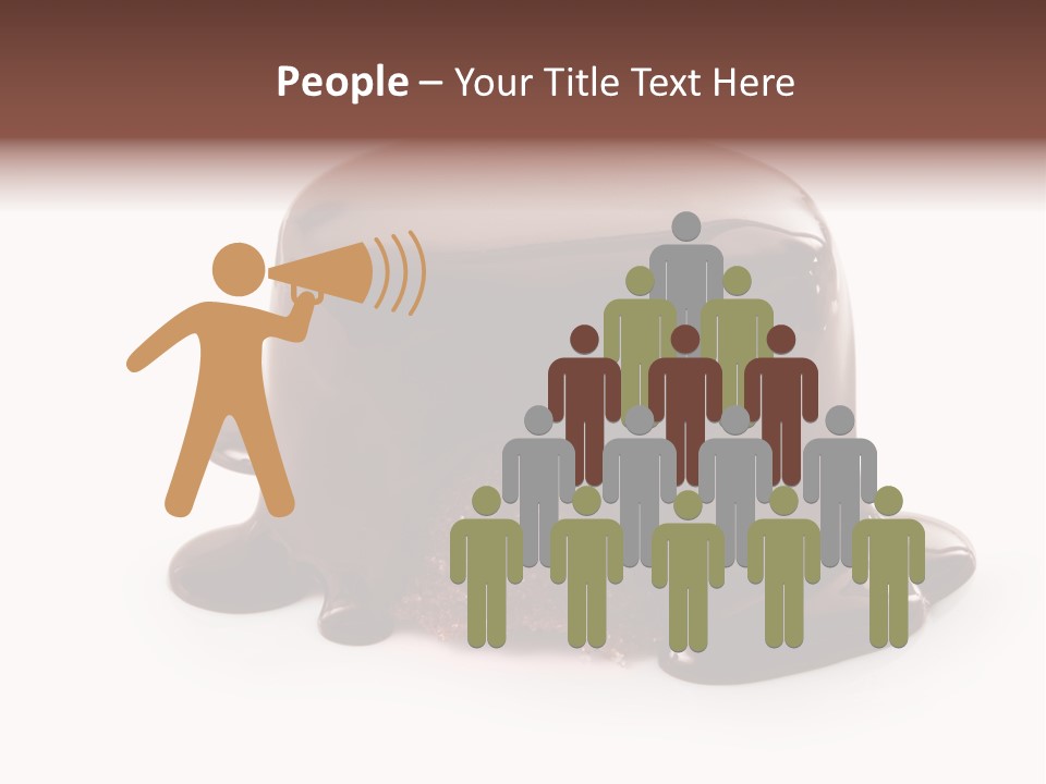 Creamy Decoration Cake PowerPoint Template