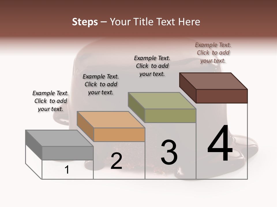 Creamy Decoration Cake PowerPoint Template