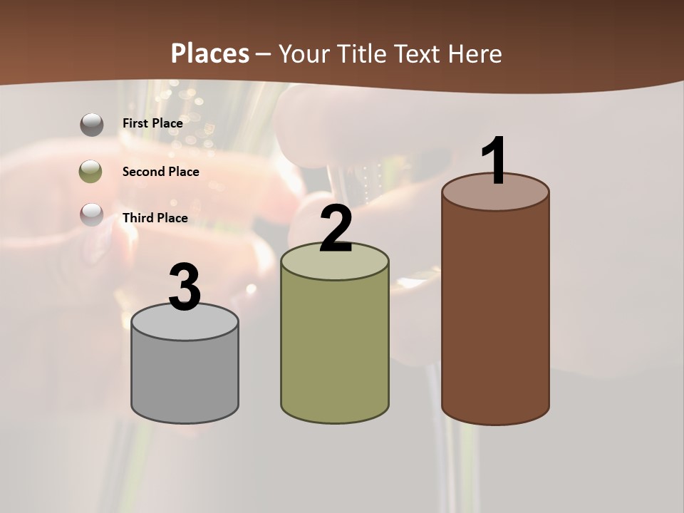 Happiness Bubble Christmas PowerPoint Template