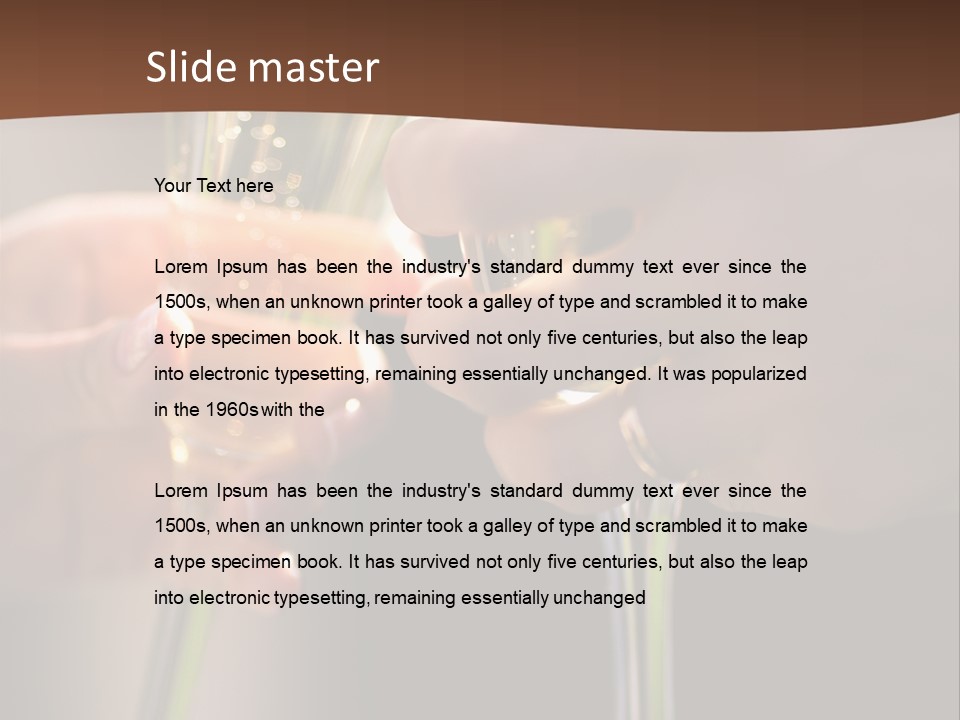 Happiness Bubble Christmas PowerPoint Template