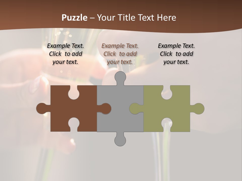 Happiness Bubble Christmas PowerPoint Template