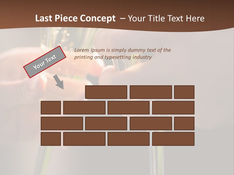 Happiness Bubble Christmas PowerPoint Template