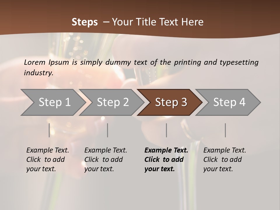 Happiness Bubble Christmas PowerPoint Template
