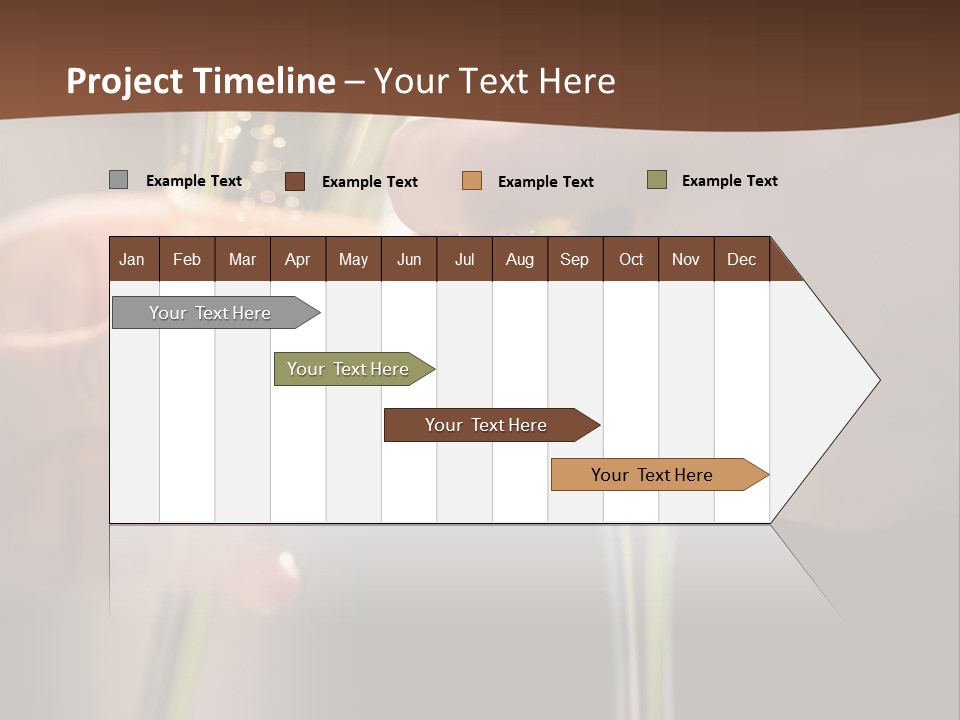 Happiness Bubble Christmas PowerPoint Template