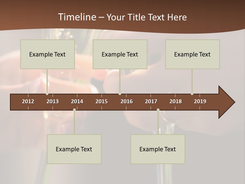Happiness Bubble Christmas PowerPoint Template