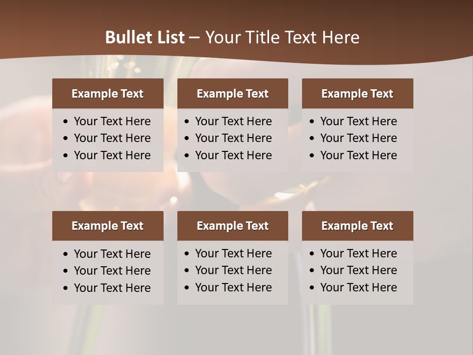 Happiness Bubble Christmas PowerPoint Template