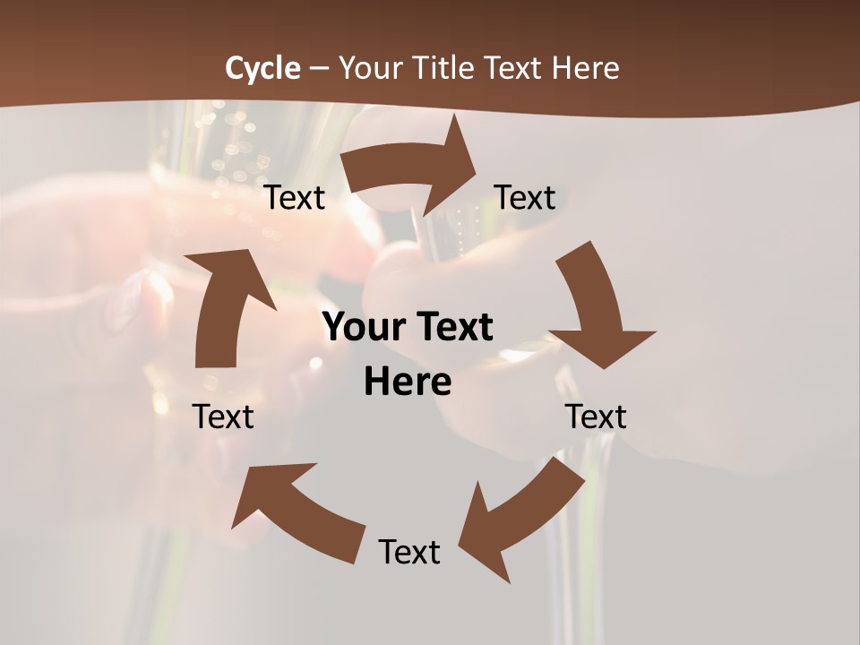 Happiness Bubble Christmas PowerPoint Template