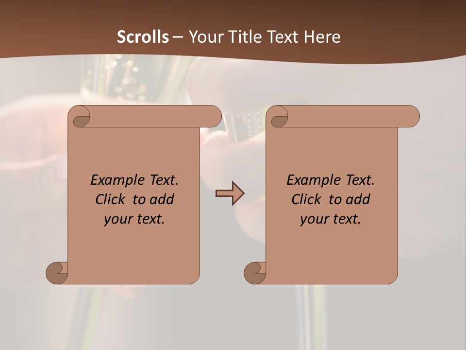 Happiness Bubble Christmas PowerPoint Template
