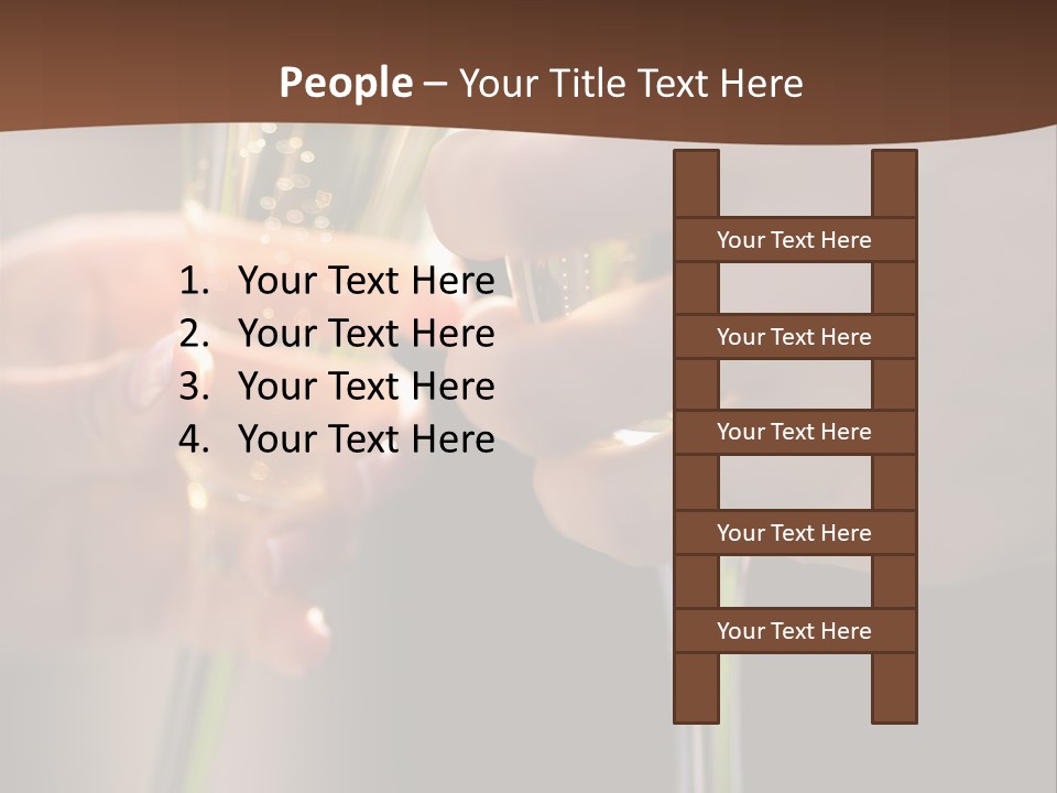 Happiness Bubble Christmas PowerPoint Template