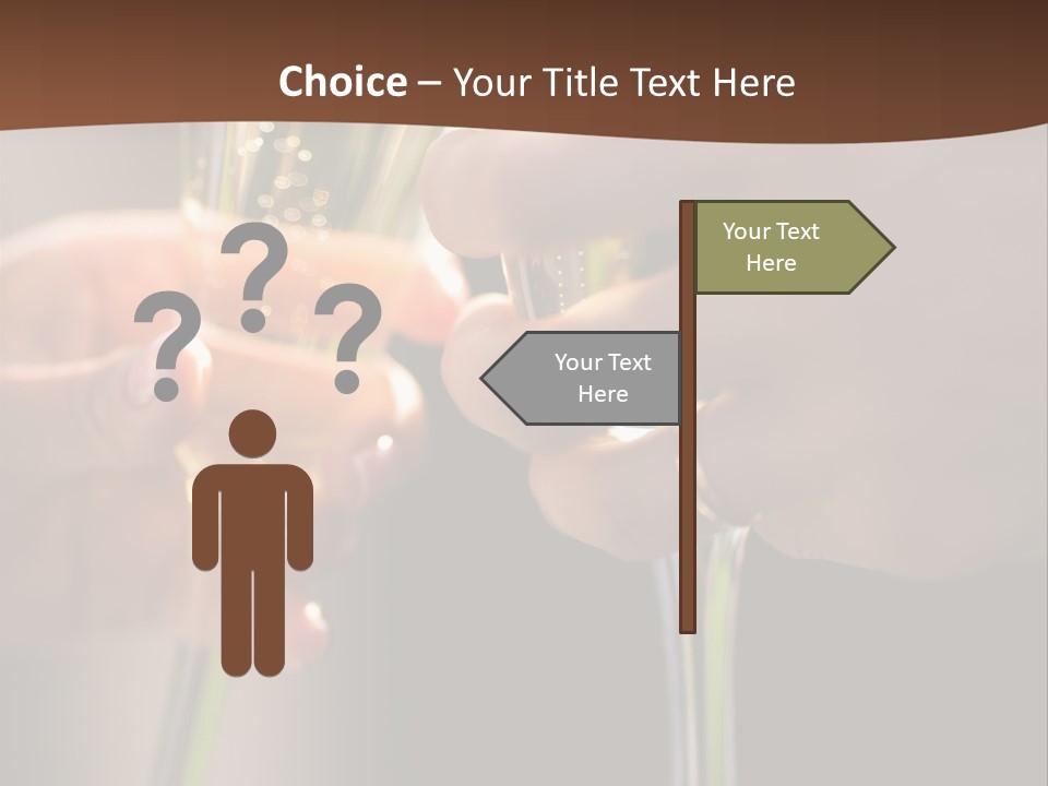 Happiness Bubble Christmas PowerPoint Template