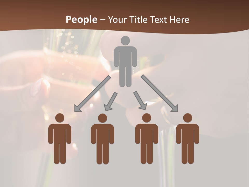 Happiness Bubble Christmas PowerPoint Template