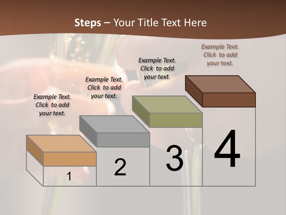 Happiness Bubble Christmas PowerPoint Template