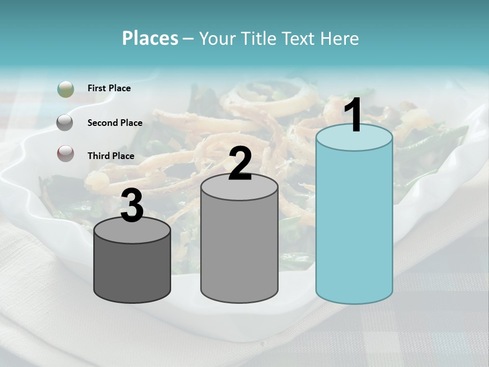 Onions Bean Holiday Food PowerPoint Template