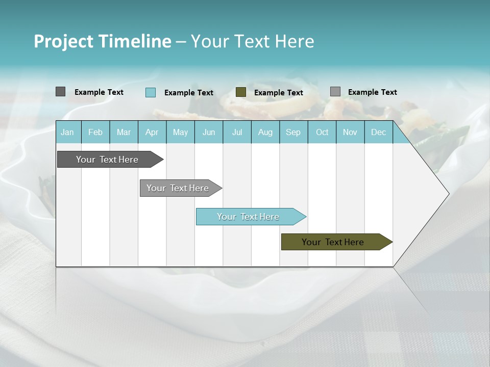 Onions Bean Holiday Food PowerPoint Template