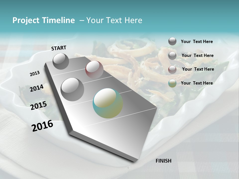 Onions Bean Holiday Food PowerPoint Template