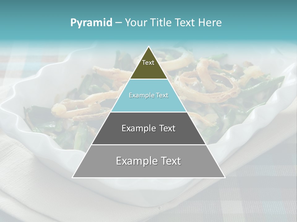 Onions Bean Holiday Food PowerPoint Template