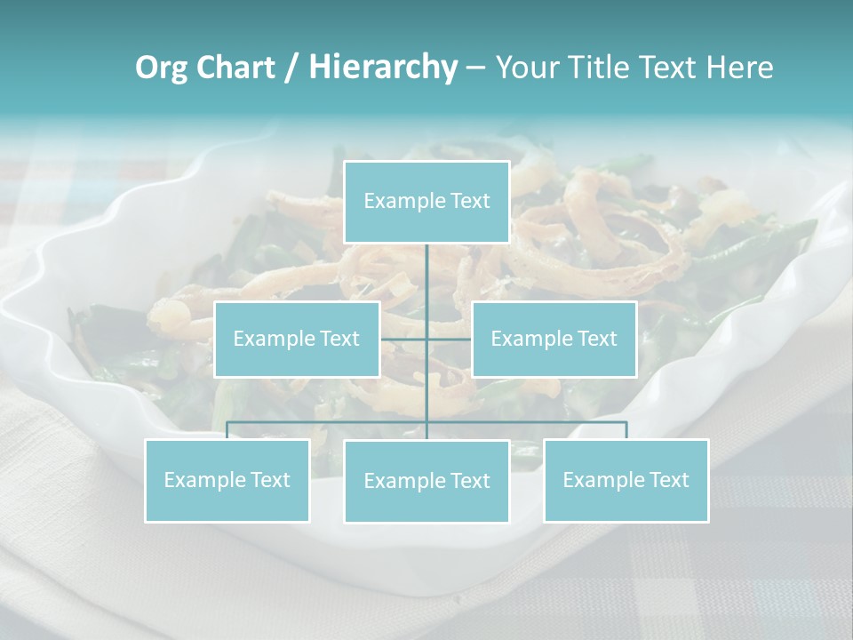 Onions Bean Holiday Food PowerPoint Template