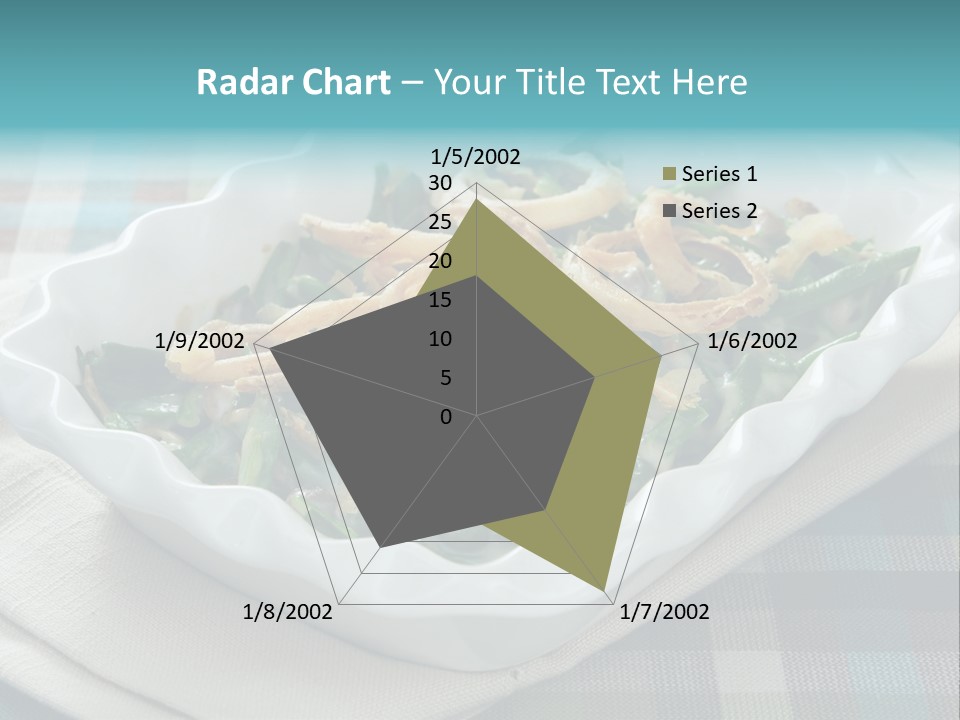 Onions Bean Holiday Food PowerPoint Template