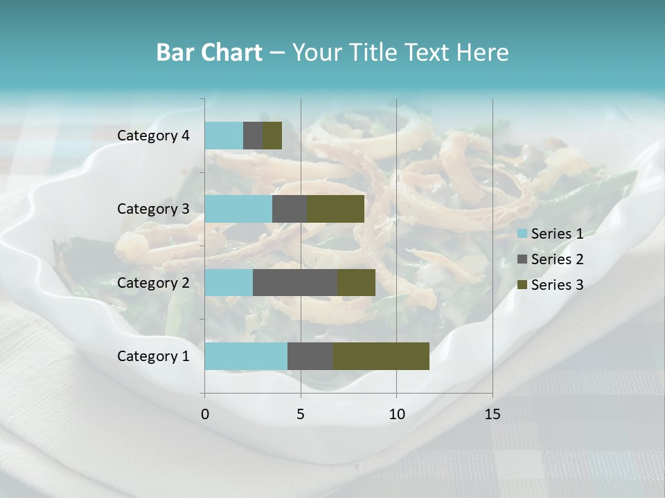 Onions Bean Holiday Food PowerPoint Template