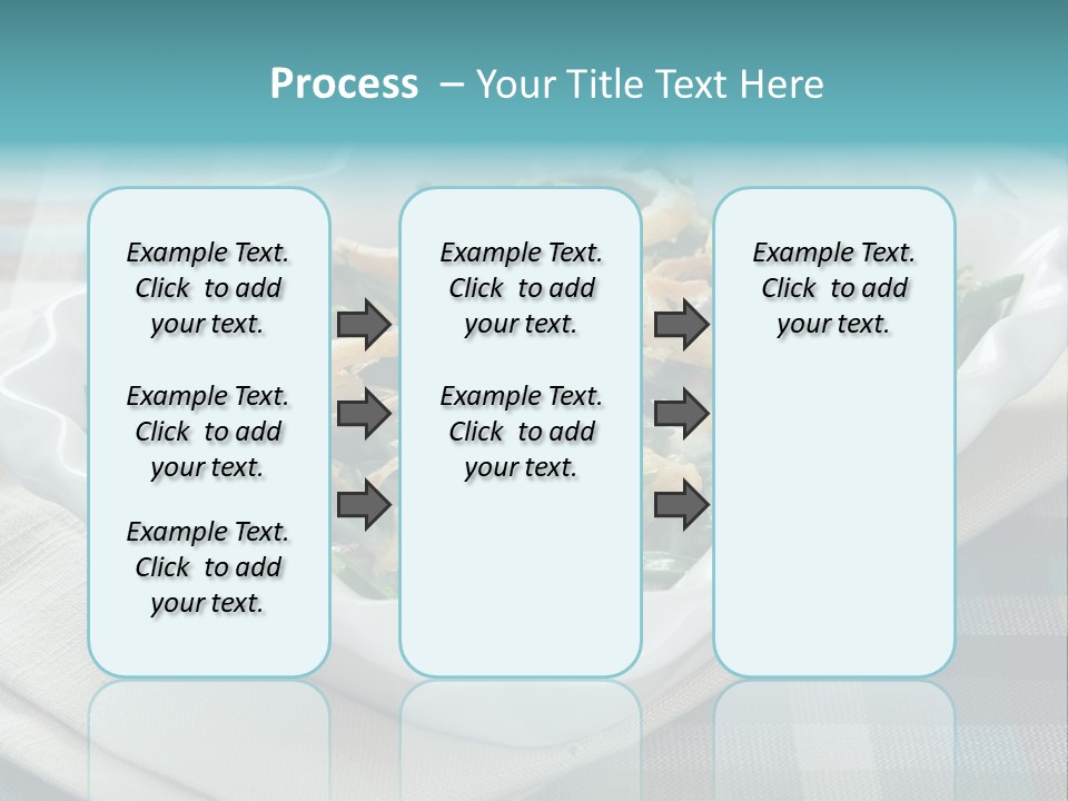 Onions Bean Holiday Food PowerPoint Template