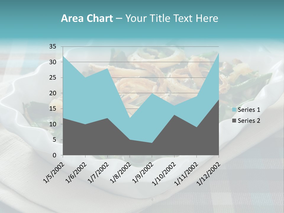 Onions Bean Holiday Food PowerPoint Template