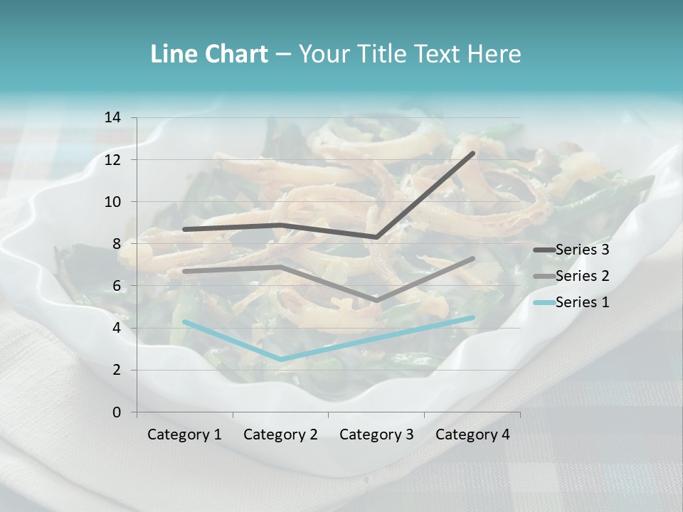 Onions Bean Holiday Food PowerPoint Template