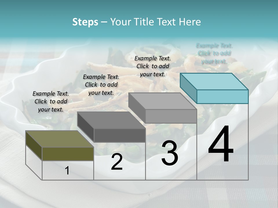 Onions Bean Holiday Food PowerPoint Template