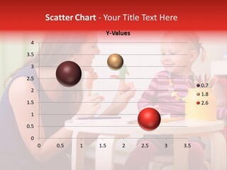 Babysitter Colorful Mother PowerPoint Template