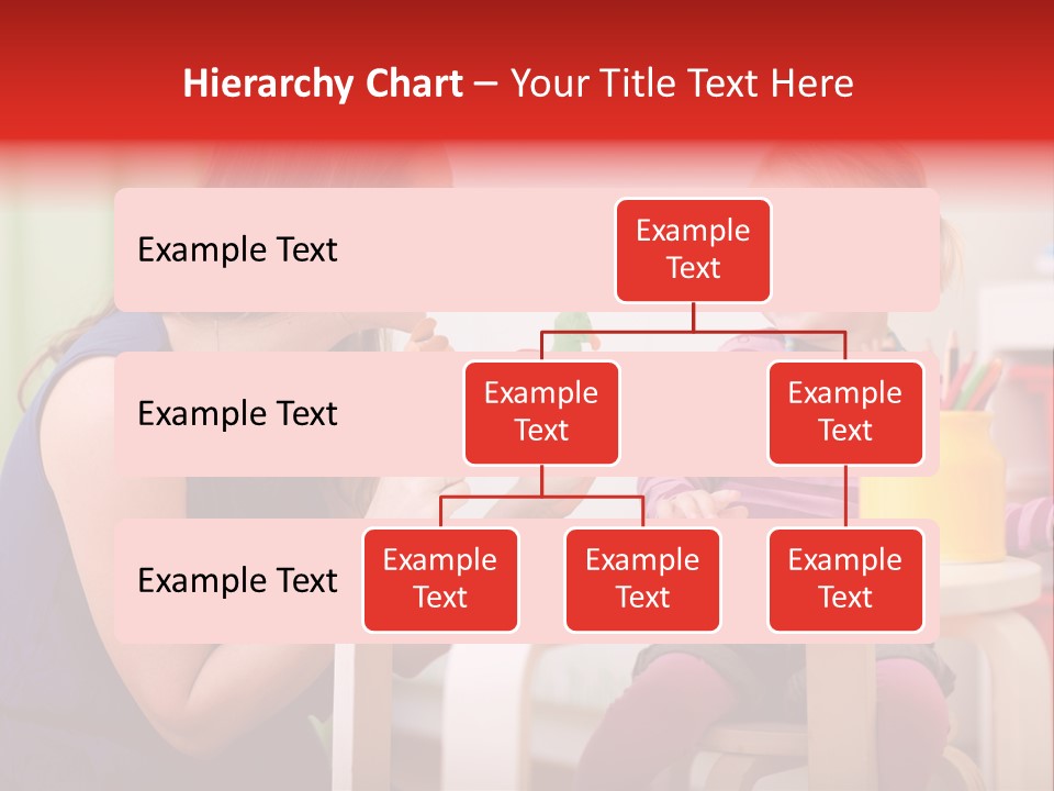 Babysitter Colorful Mother PowerPoint Template