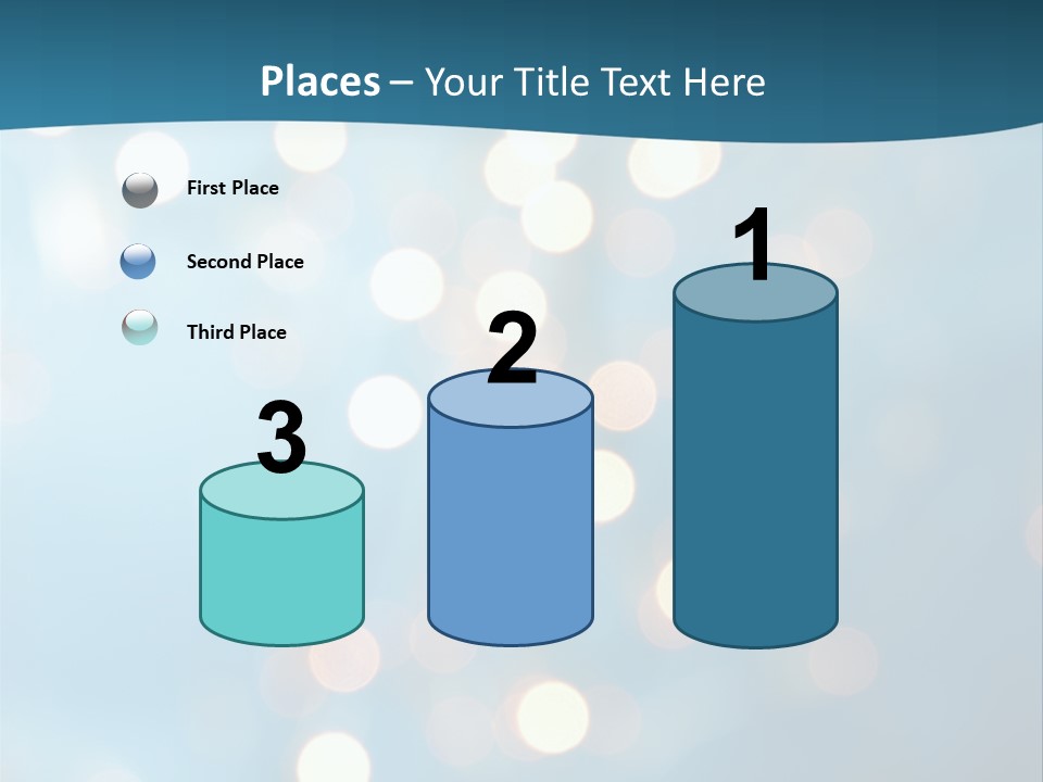 Blue Orange Decoration PowerPoint Template