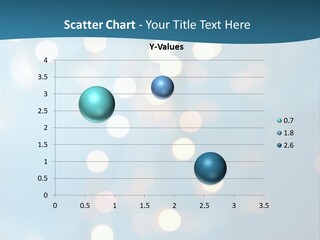 Blue Orange Decoration PowerPoint Template