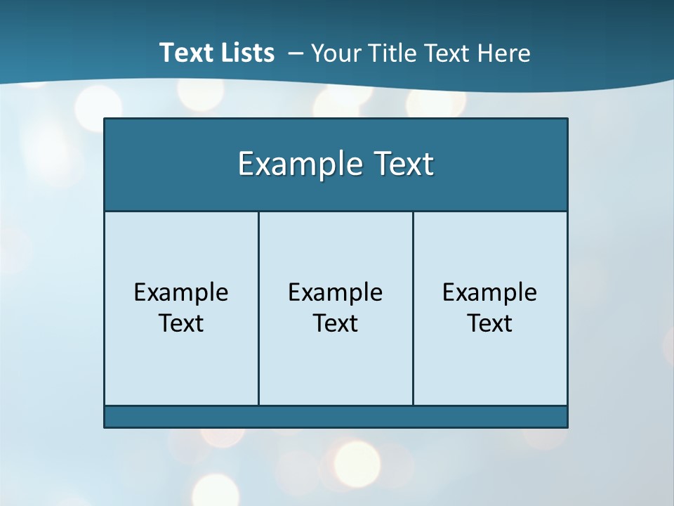 Blue Orange Decoration PowerPoint Template
